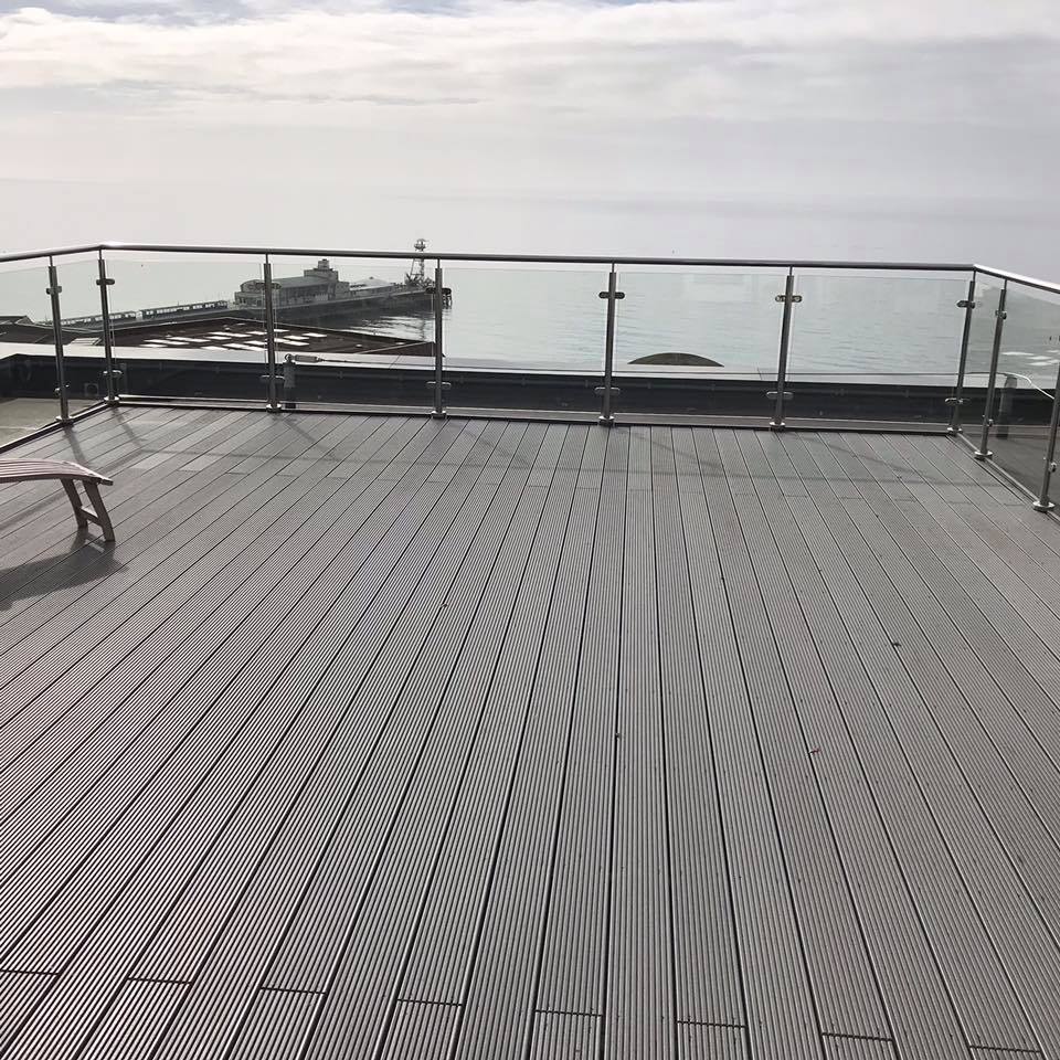 The finished deck.